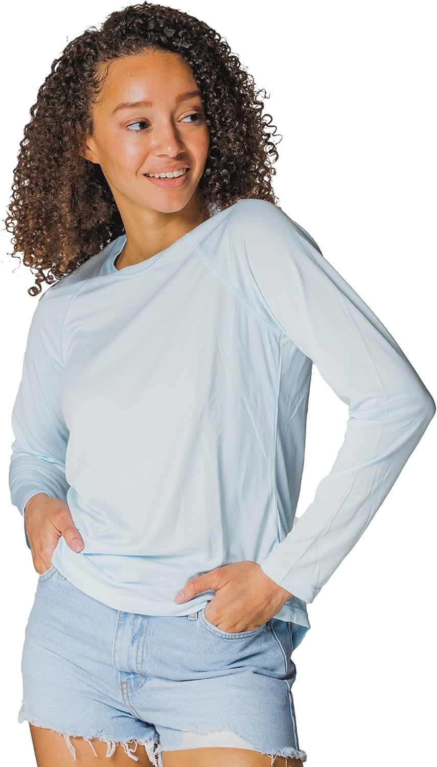 Vapor Apparel Women’s UPF 50+ UV Sun Protection Long Sleeve Performance Regular Fit T-Shirt for Sports and Outdoor