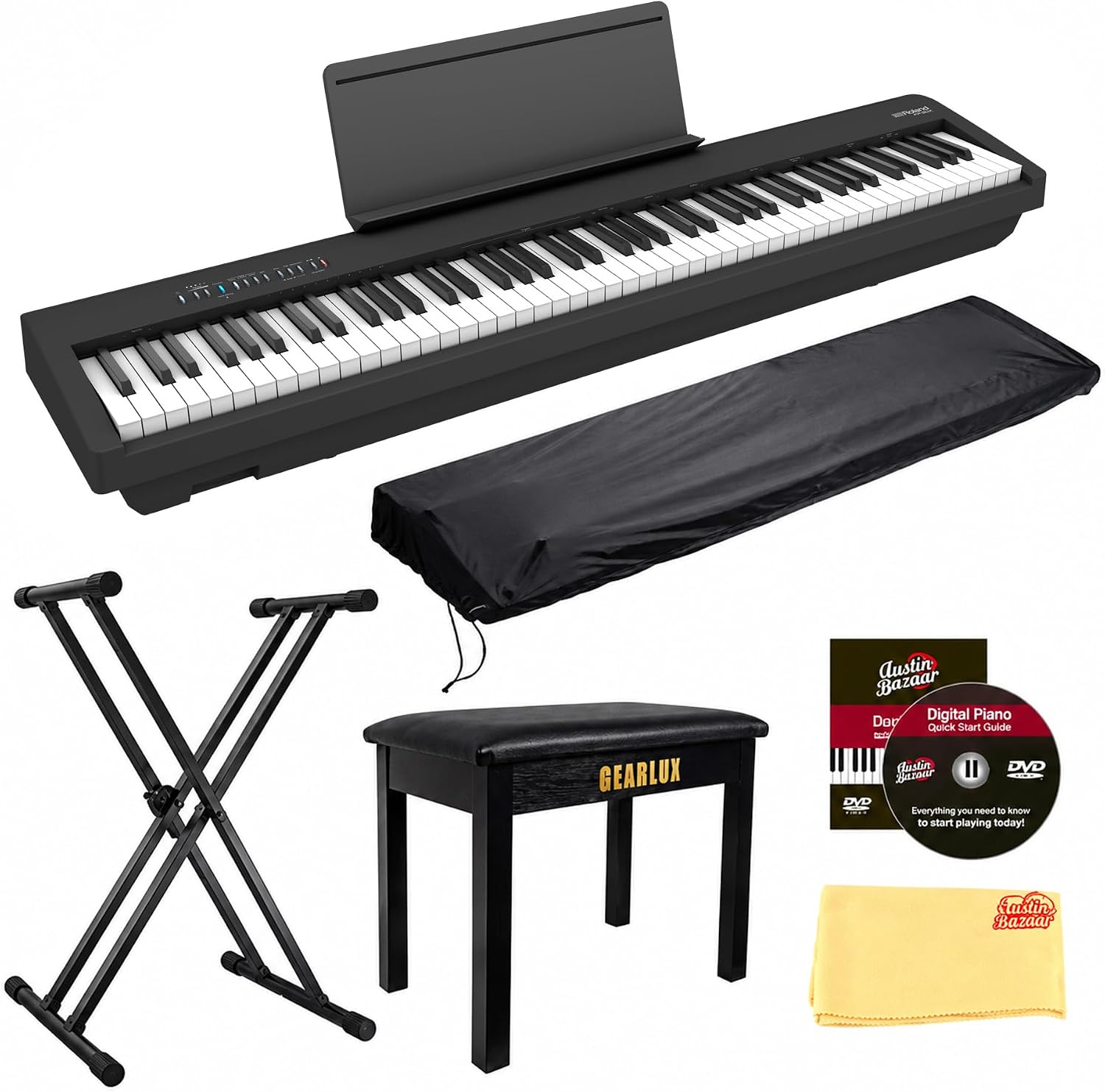 Roland FP-30X 88-Key Digital Piano - Black