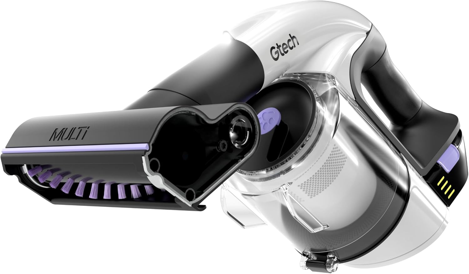 Gtech Multi Platinum | Cordless Lightweight Handheld Vacuum Cleaner | Reinforced with Aluminium | Rechargeable 22V 3350mAh Lithium Battery | Powered Brush Bar | 30 Mins Runtime