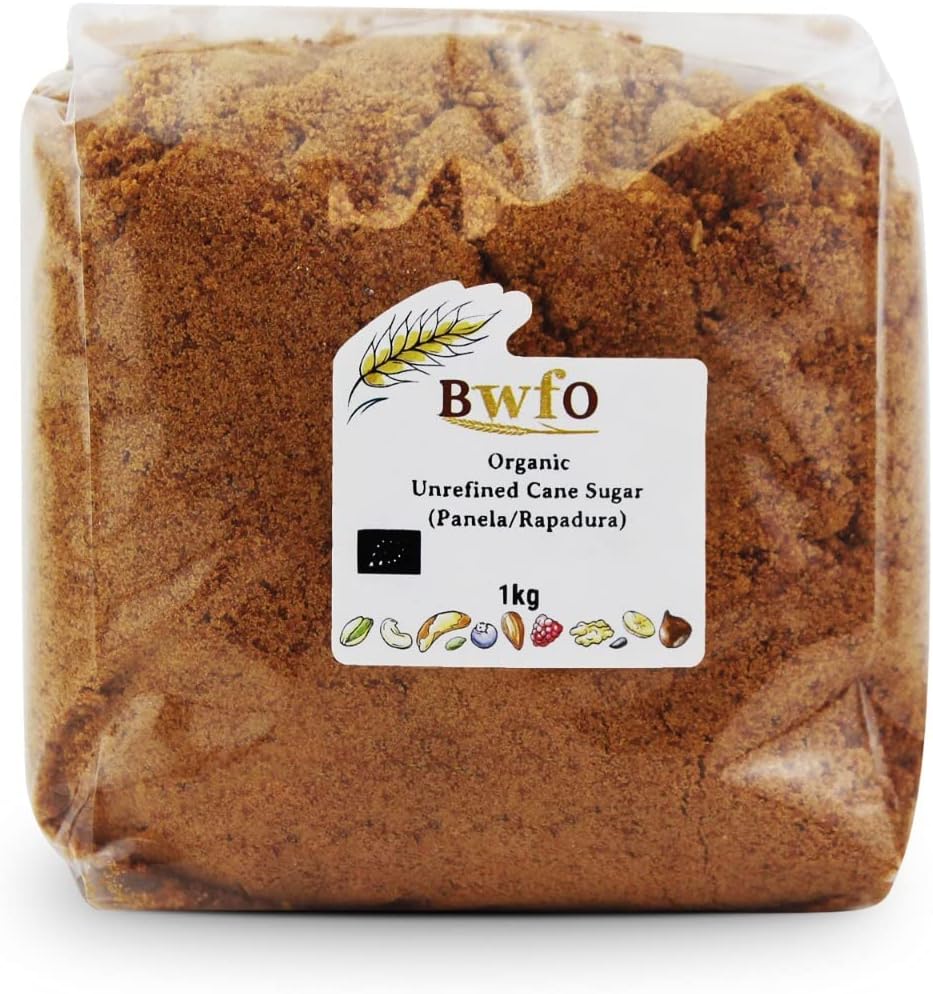 Organic Unrefined Cane Sugar (Panela/Rapadura) 1kg (BWFO)