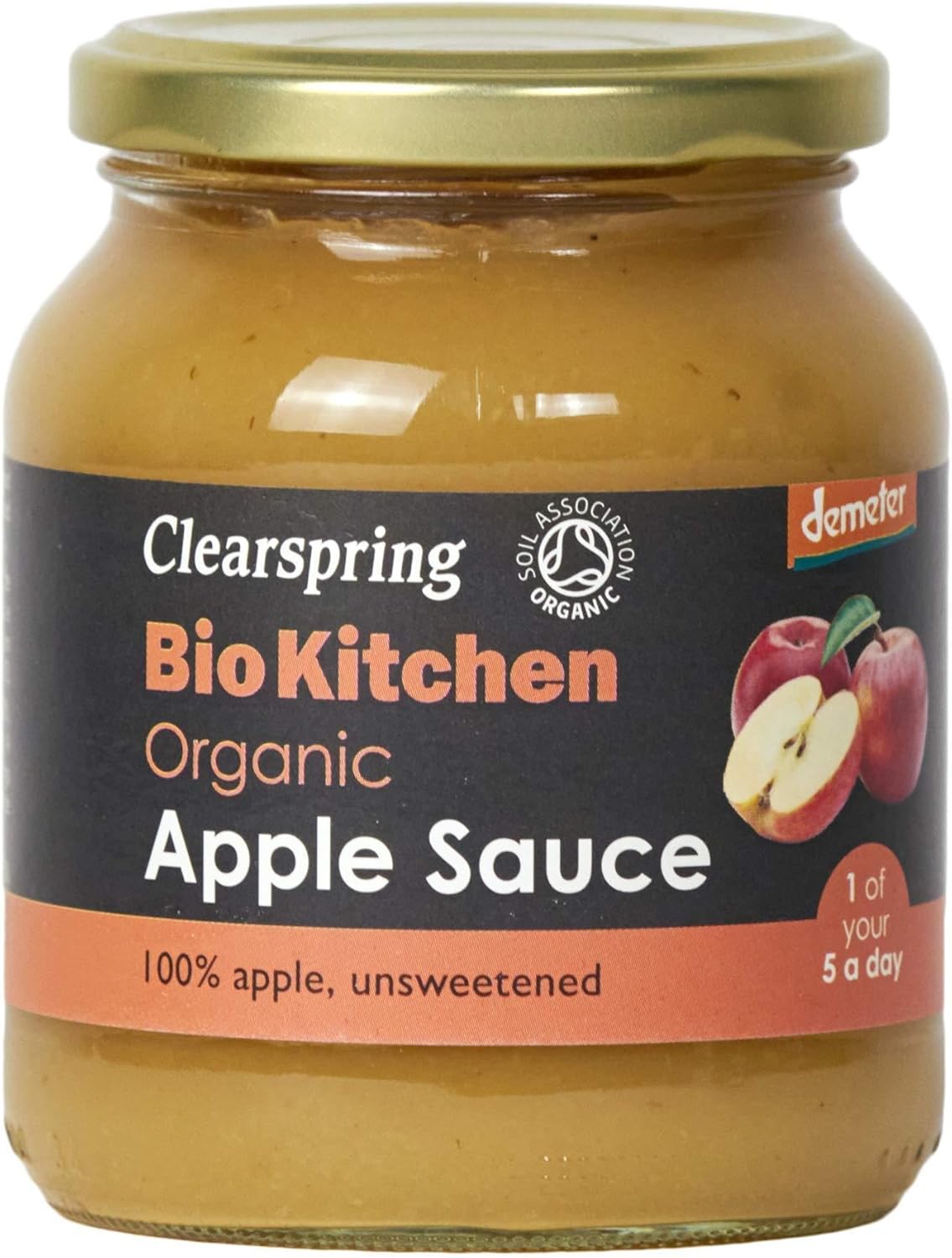 Clearspring Bio Kitchen Organic / Demeter Apple Sauce (6)