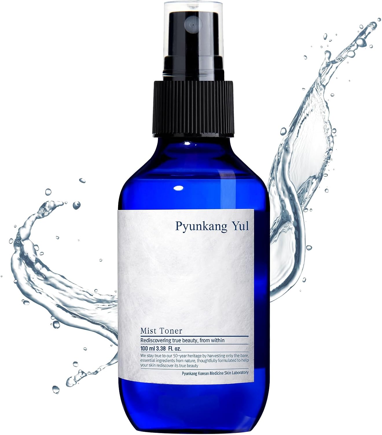 Pyunkang Yul PKY Mist Toner for Refreshing Hydration, Moisturizing Facial Spray Toner, Only 5 Ingredients, Zero-Irritation, Korean Skincare, (3.4 Fl. Oz, 100ml)