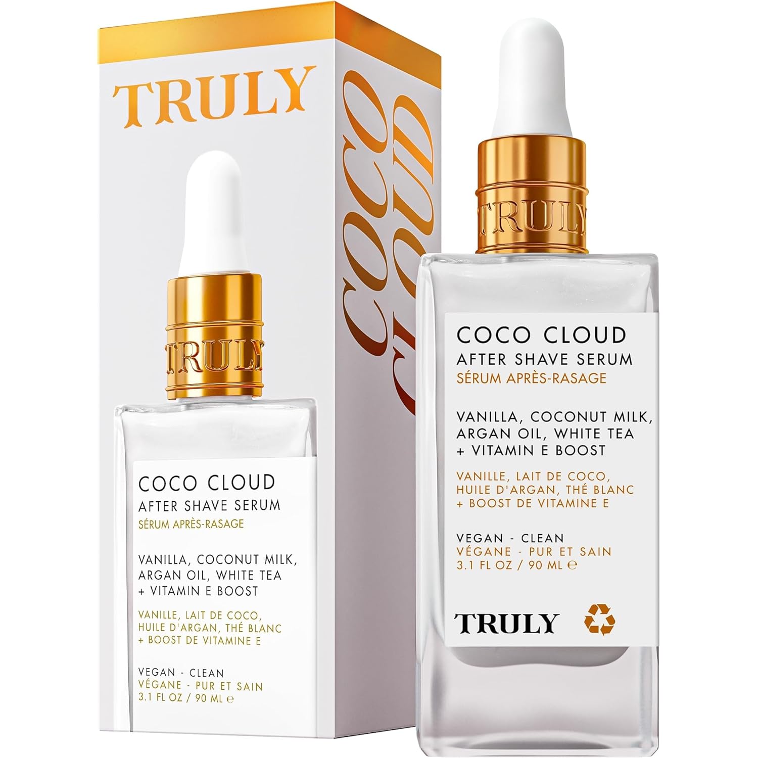 Truly Luxury After Shave Serum | Soothing & Hydrating Post Shave Treatment to Prevent Ingrown Hair For Smooth, Irritation-Free Skin