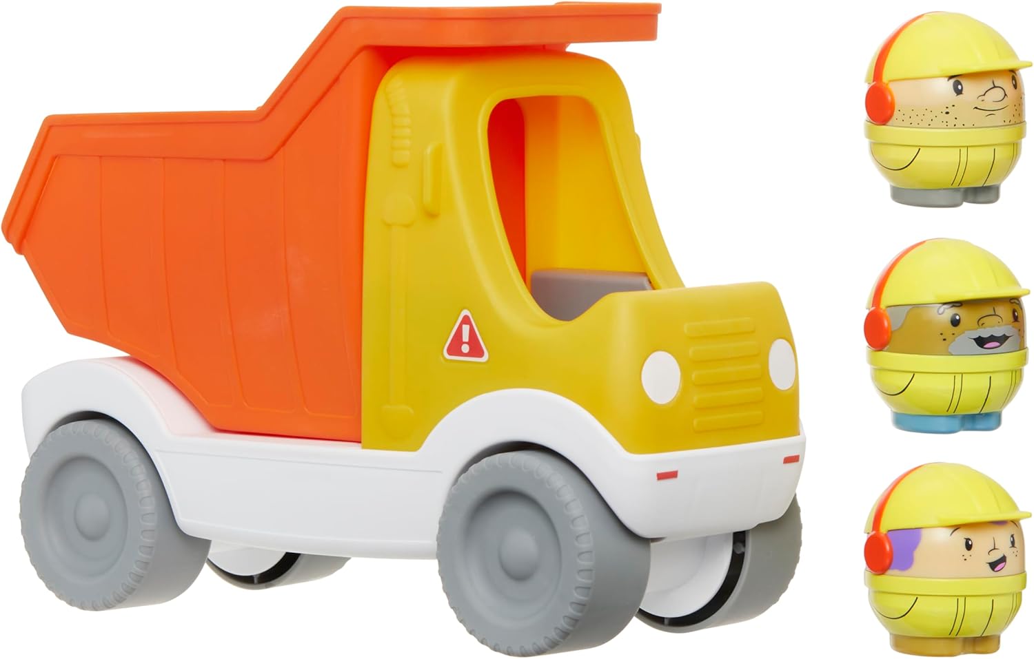 little tikes Toddle Tots Haul Away Dump Truck - Toddler Playset - Dump Truck & 3 Character Figures for Pretend Play - Toy for Toddlers and Kids - Suitable for Girls and Boys Ages 1-5 Years