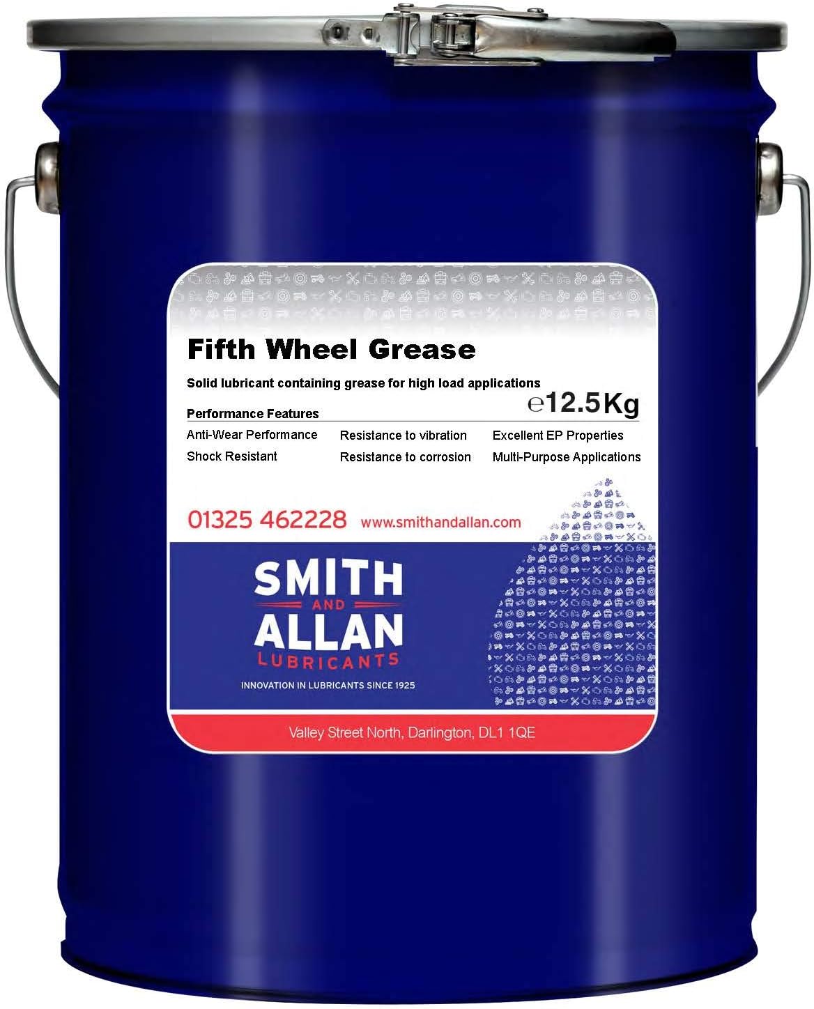 Smith & Allan Fifth Wheel Grease 12.5KG Drum
