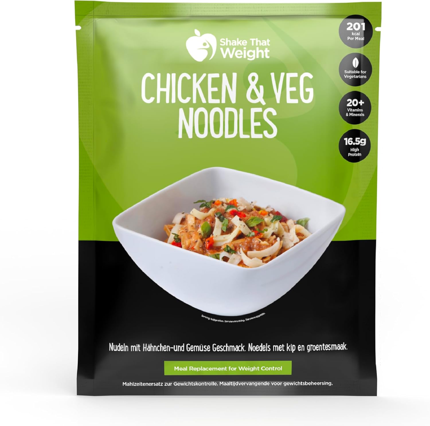 Chicken & Vegetable Noodles Diet Meal Replacement - Shake That Weight