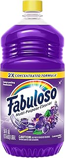 Fabuloso Multi-Purpose Cleaner & Floor Cleaner, 2X Concentrated, Lavender Scent, 56 fluid ounces