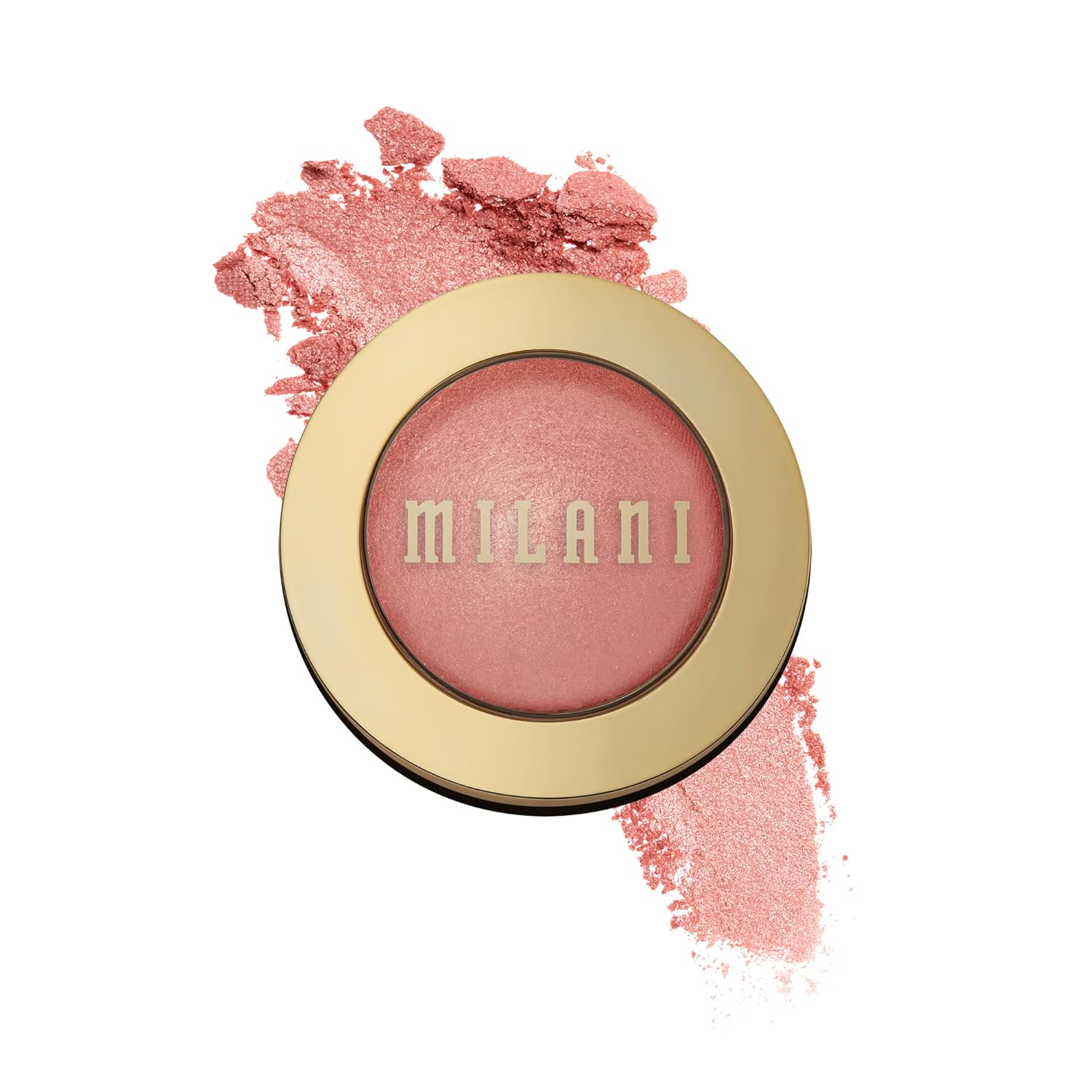 Milani Baked Blush - Petal Primavera (0.12 Ounce) Cruelty-Free Powder Blush - Shape, Contour & Highlight Face for a Shimmery or Matte Finish