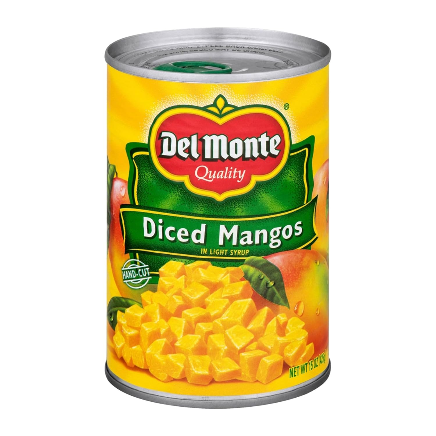 Del Monte Canned Diced Mangos In Extra Light Syrup, 15 Oz