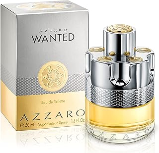 Azzaro Wanted Eau de Toilette - Vibrant & Irresistible Mens Cologne - Woody, Citrus & Spicy Fragrance - Fresh Notes of Cardamom, Lemon, Vetiver - Everyday Wear - Luxury Perfumes for Men