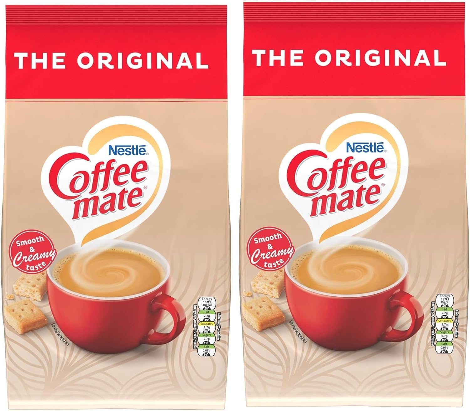 Nestle Coffee Mate Original Coffee Whitener 2.5kg Bag (Pack of 2)
