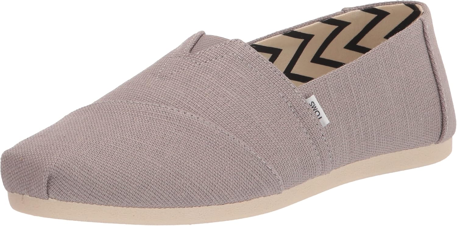 TOMS Women's Alpargata Heritage Canvas Loafer Flat