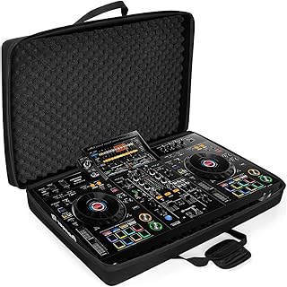 Lightweight Molded EVA Storage Case Fits for Pioneer DDJ RX2 RX3, 29.5 X 19.3 X 5.5 Inch Black