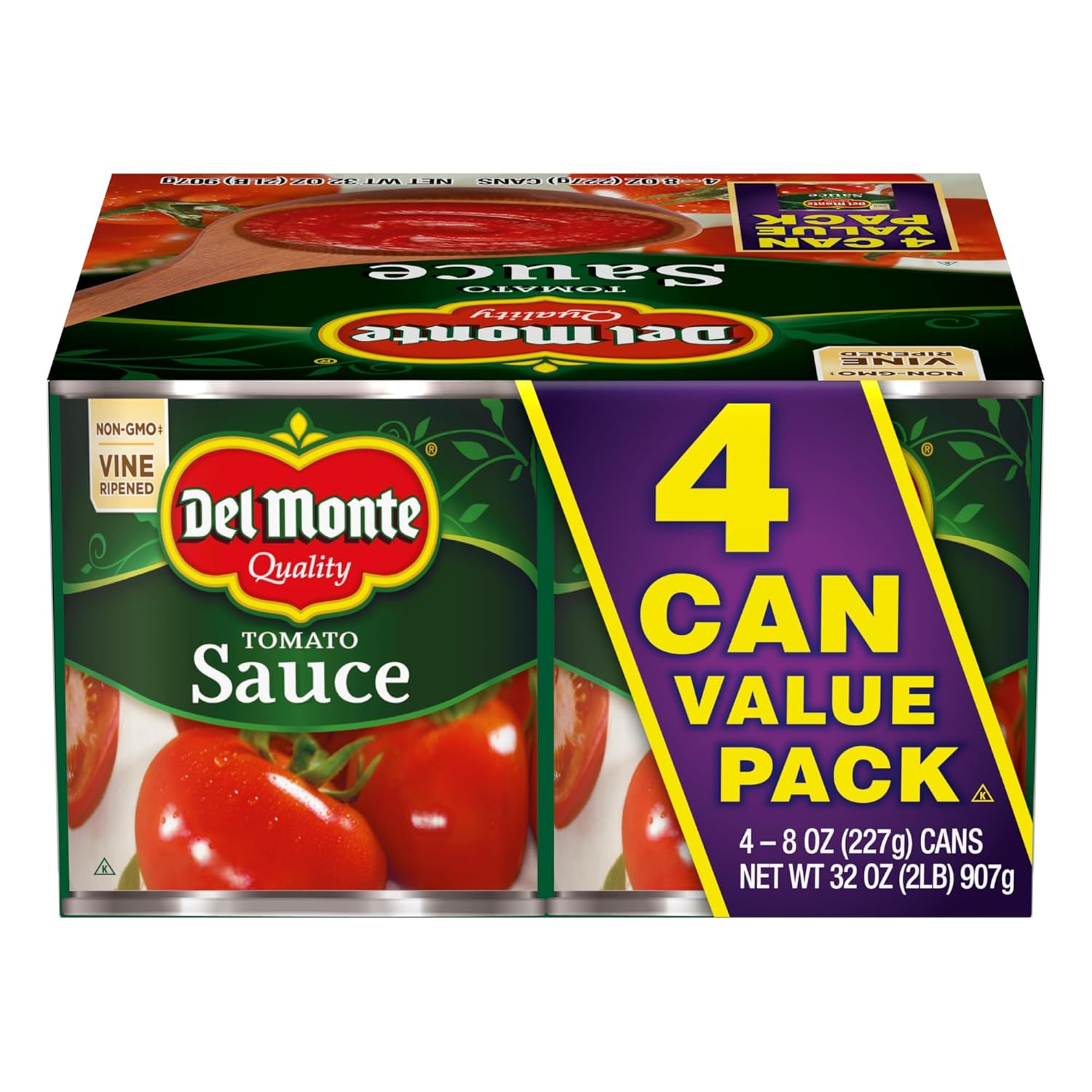 Del Monte Tomato Sauce, 8 oz. Can (Pack of 4)