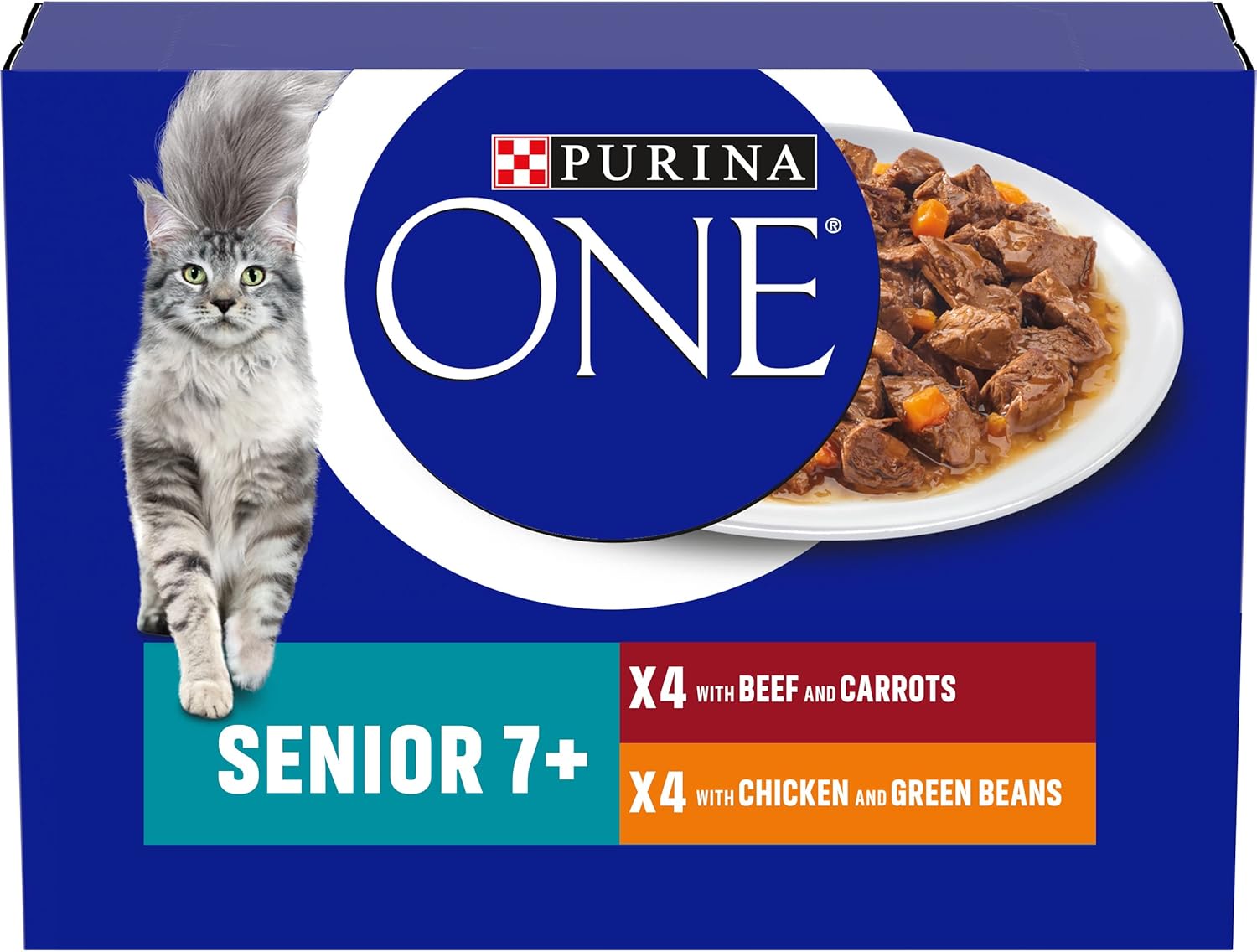PURINA ONE Chicken Wet Cat Food 3kg (Pack of 5)