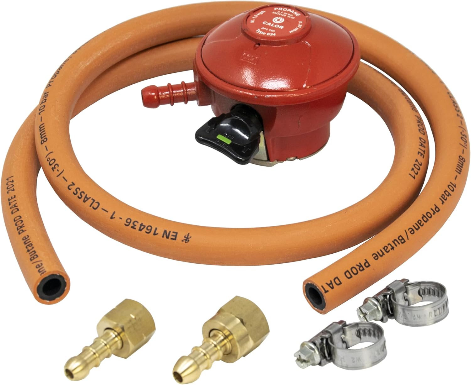 Calor Gas Brand Replacement Universal Bbq Hose/Pipe & 27Mm Patio Regulator Kit