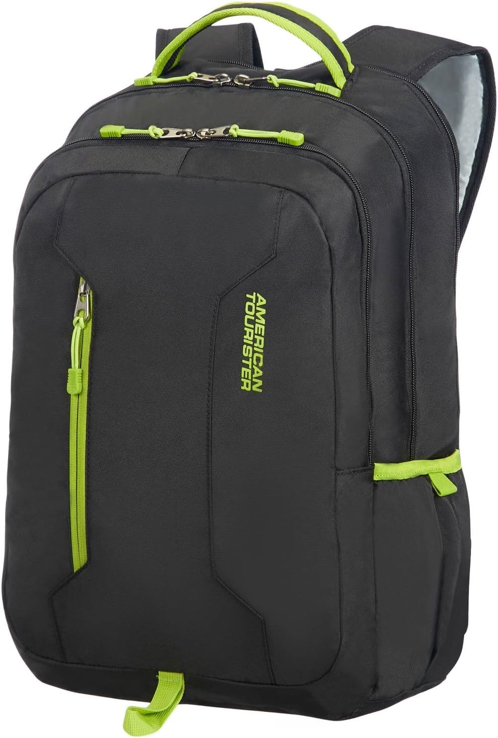 American Tourister Urban Groove - Laptop Backpack 15.6", 47 cm, 27 L, black/lime green