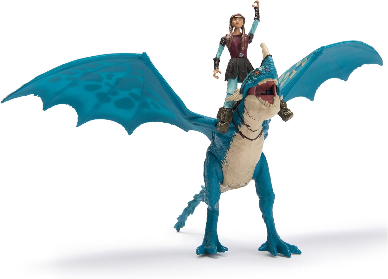 Dreamworks Dragons, How to Train Your Dragon, Deadly Nadder & Astrid, Viking Duo Action Figures, Kids Toys for Boys Ages 4 and up