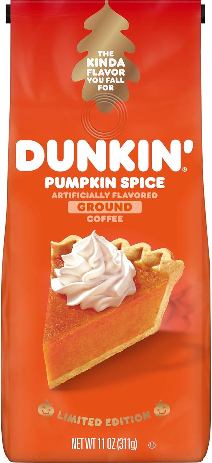 Dunkin Donuts Pumpkin Spice Ground Coffee 311g