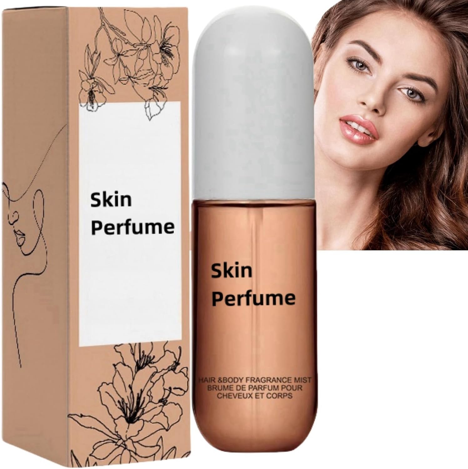 Coconuts Vanilla Body & Hair Fragrance Mist - Long Lasting, Womens Spray