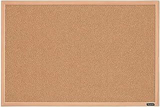 Quartet Cork Board Bulletin Board, 23" x 35" Framed Corkboard, Oak Frame, Decorative Hanging Pin Board, Perfect for Office & Home Decor, Home School Message Board or Vision Board (35-380352)