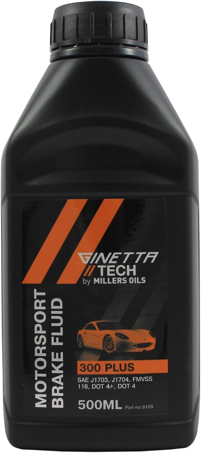 GINETTA Millers Oils Tech 300 Plus Motorsport Brake Fluid - 500ml (1)