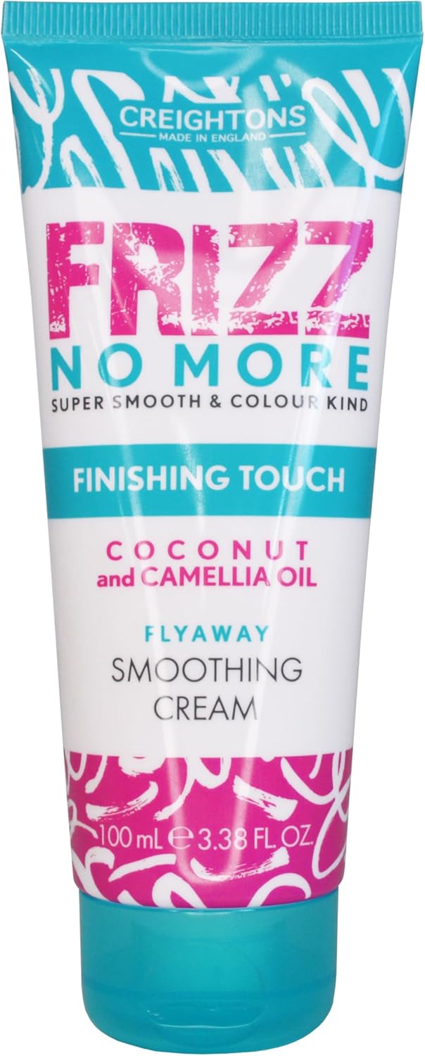 Frizz No More Smoothing Finishing Cream | Flyaway Tamer | Lightweight Hair Styling Product for All Hair Types | Salon-Quality Finish