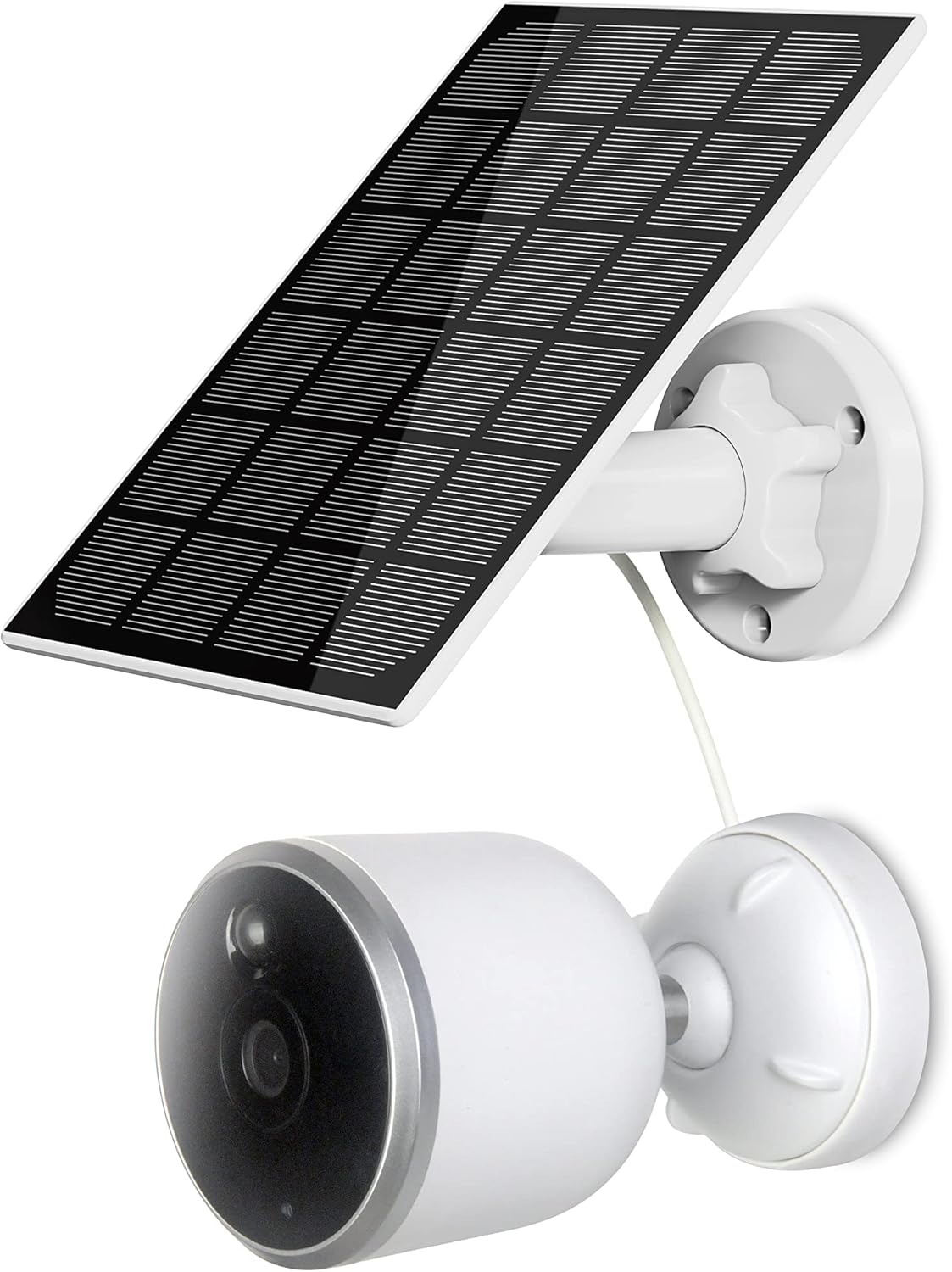 Solar Security Cameras Wireless Outdoor for Home Security, Battery Camera, 2.4G Wi-Fi, PIR Motion Detection, IP65 Waterproof