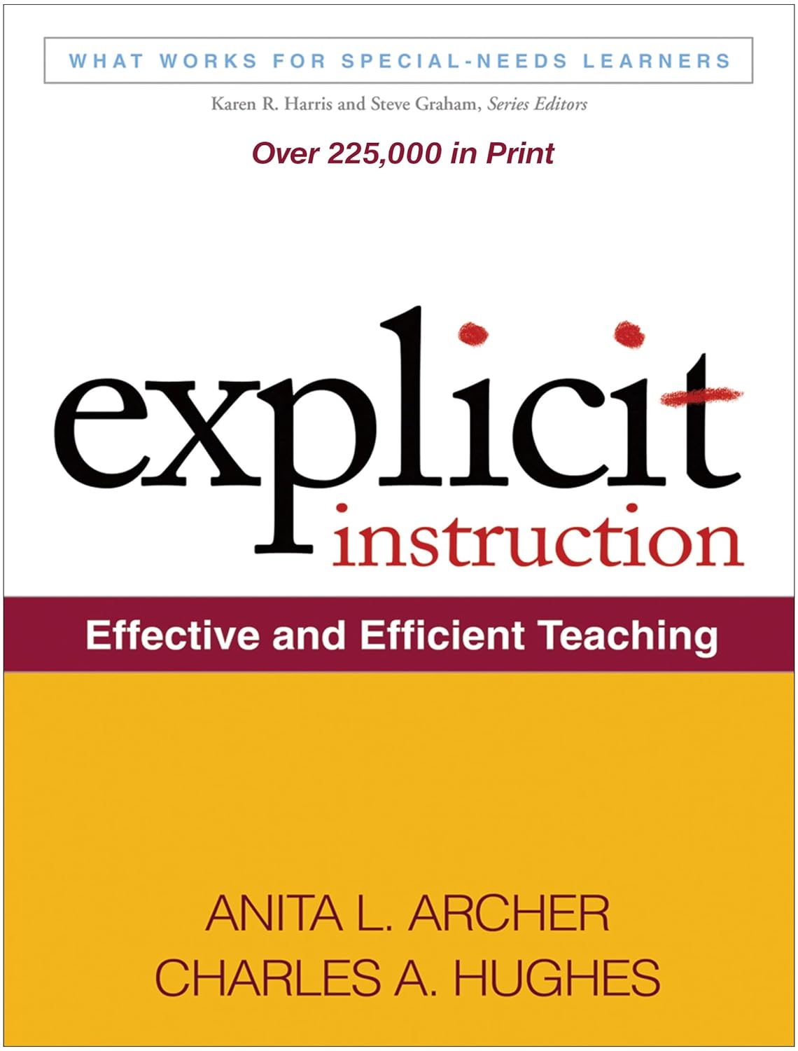 Explicit Instruction: Effective and Efficient Teaching (What Works for Special-Needs Learners)
