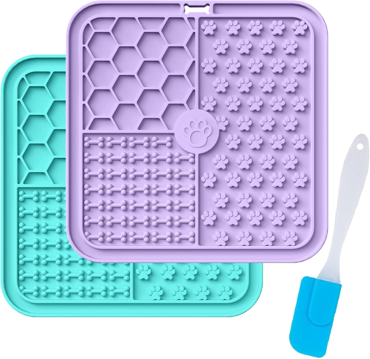 Licky Mats for Dogs and Cats, Premium Lick Mats with Suction Cups for Dog Anxiety Relief, Dog Licking Mat for Bathing, Grooming and Training