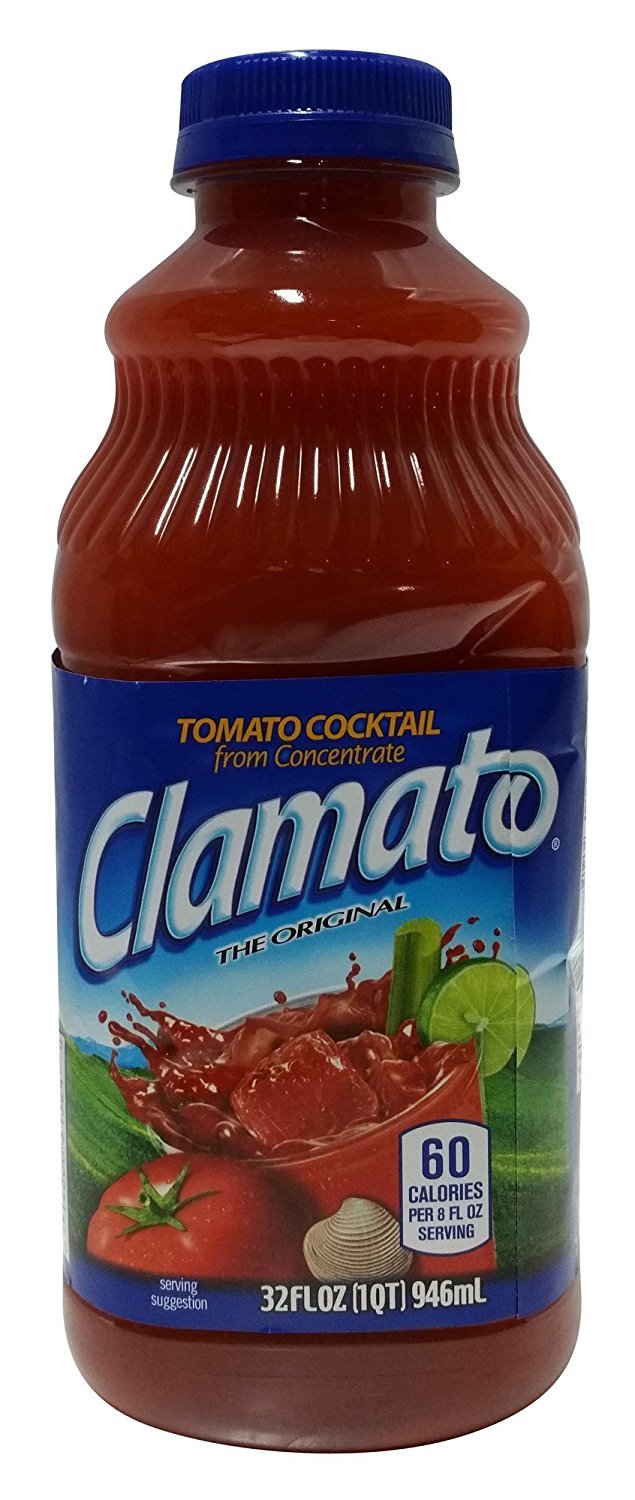 Clamato The Original Tomato Cocktail 32 fl. oz. Bottle