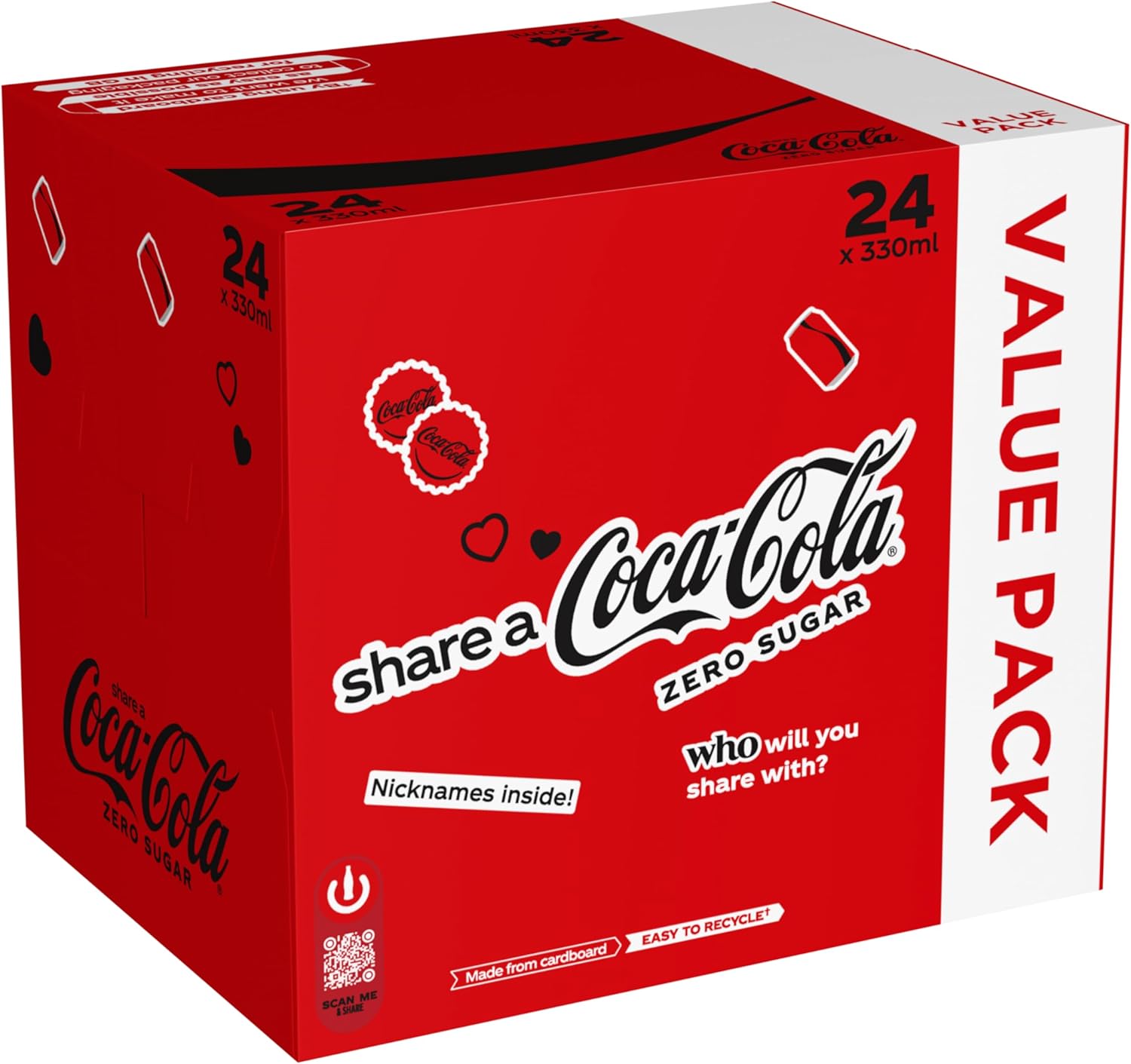 Coca-Cola Zero Sugar 24 x 330 ml