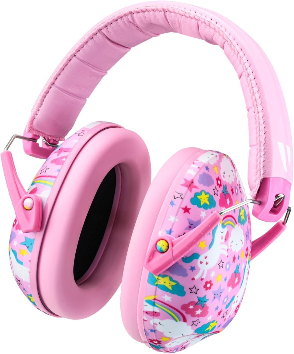 Vanderfields Kids Ear Defenders Children, Age 3-16, Certified UKCA 27dB, Adjustable Size, Noise Cancelling Headphones Kids, Ear Defenders Autism, Ear Muffs for Toddler, Boys, Girls, School