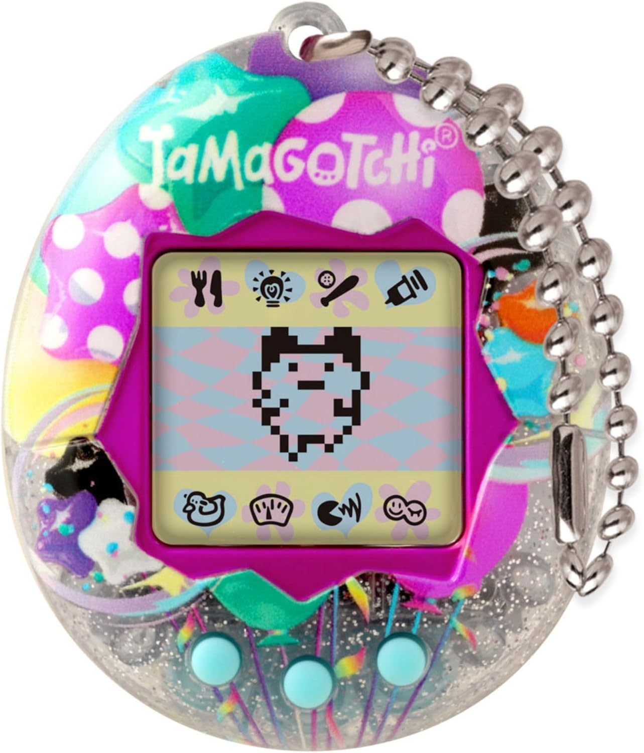 TAMAGOTCHI Bandai Original Pretty Party Digital Pet | Nurture And Raise The Original Electronic Pet Japanese Kids Toys For Girls And Boys Make Great 90s Retro Gifts