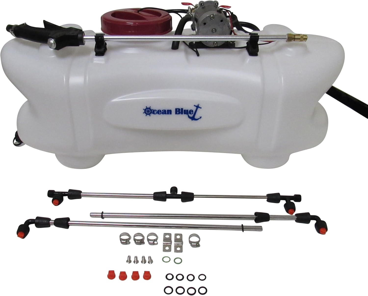 ATV Quad Bike Sprayer with Boom & Hand Lance 60L 12V (Agriculture Crop Weed Fertiliser)