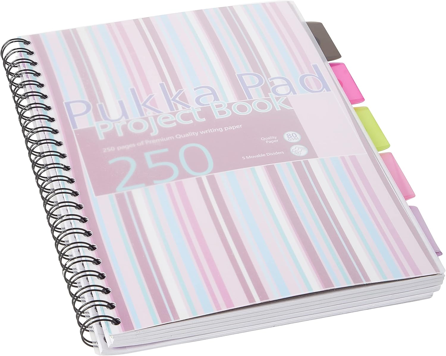 Pukka A4 Project Book, Pink or Blue