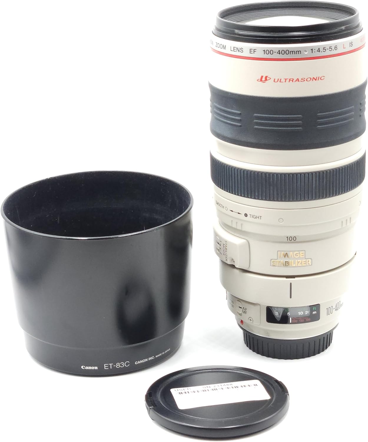 Canon EF 100-400mm f/4.5-5.6L is USM Telephoto Zoom Lens for Canon SLR Cameras