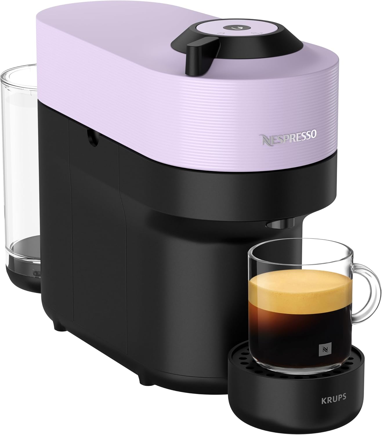 Nespresso Vertuo Pop Coffee Pod Machine by Krups, Compact, Starter Set Included, XN9206G0, Lilac