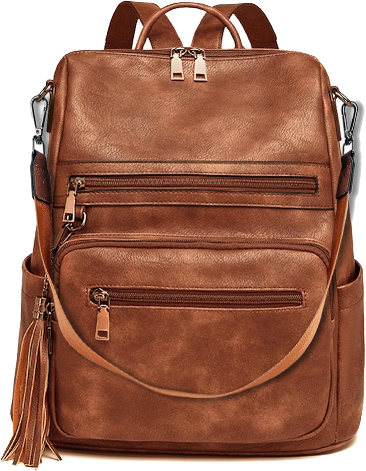 Women PU Leather Backpack Waterproof Casual laptop bag School Shoulder Bag for Ladies