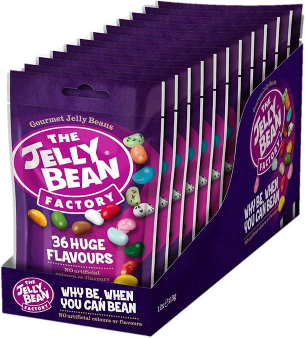The Jelly Bean Factory 36 Huge Flavours 113 g Pouch
