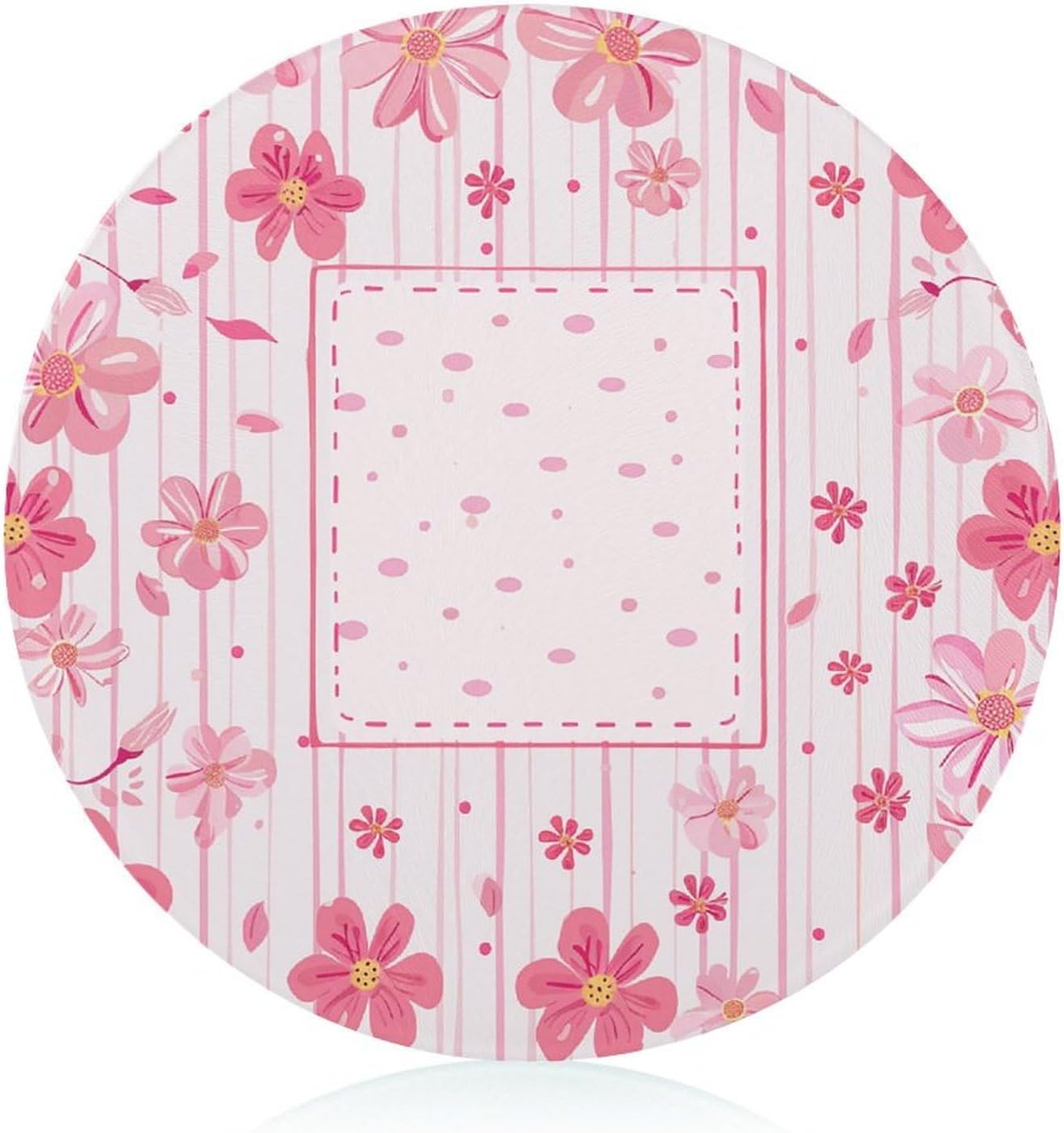 Cutting Board Charcuterie Board Cheese Board Peach Striped Pattern Printed Chopping Board Personalized Cutting Board for Kitchen