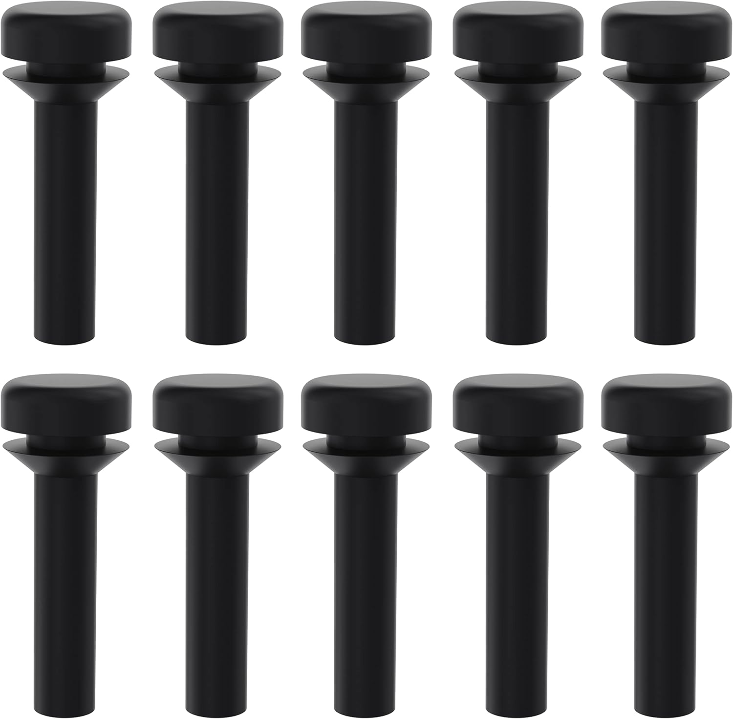 Replacement WB02X24790 Gas Stove Grate Bumpers Rubber Feet for GE Range Burner Cafe Stove Top Cooktop 10 Pack