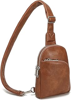 INICAT RFID Blocking Small Crossbody Sling Bags Chest bag for Women 1.9 Liter