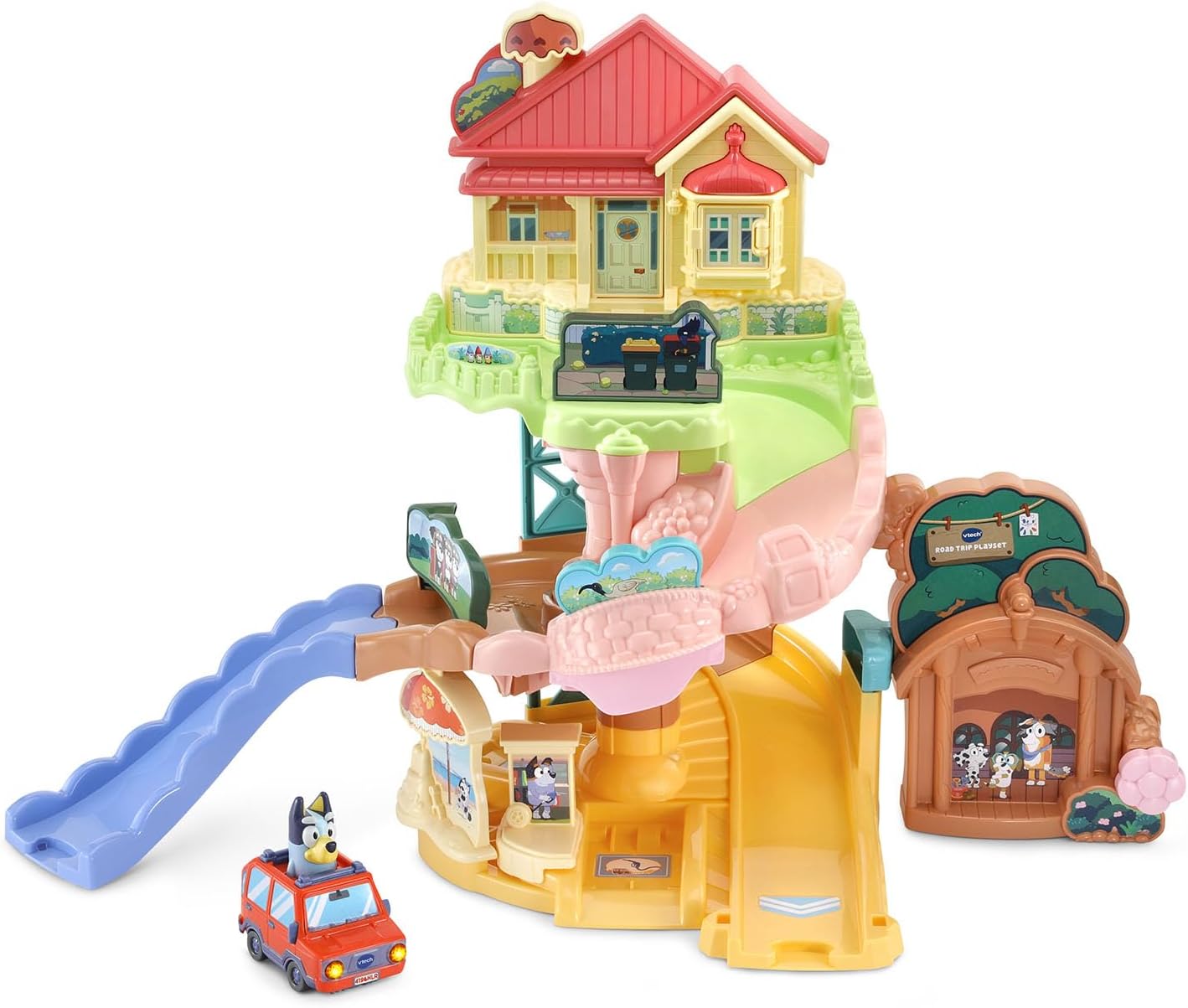VTech Bluey Road Trip Vehicle Playset