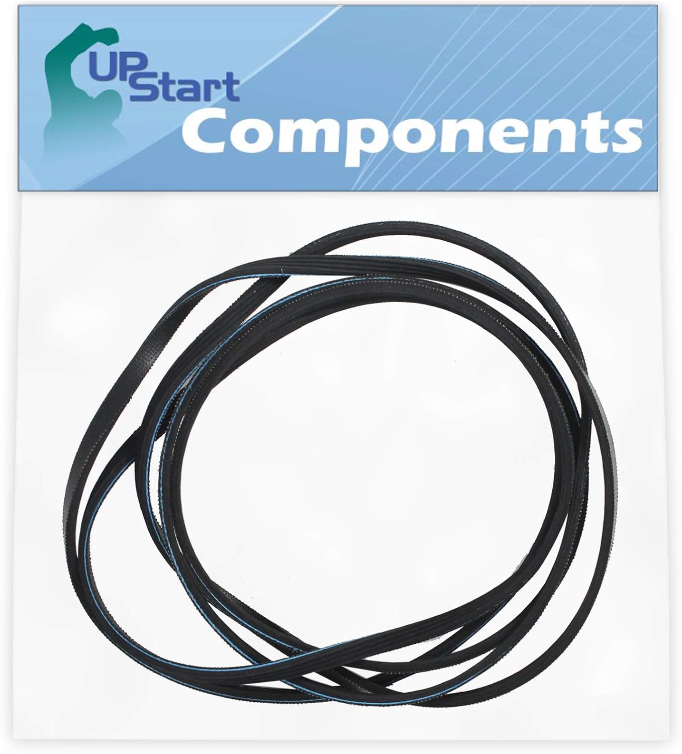 341241 Dryer Drum Belt Replacement for Roper RED4516FW0 Dyer - Compatible with 8066065 Belt - UpStart Components Brand