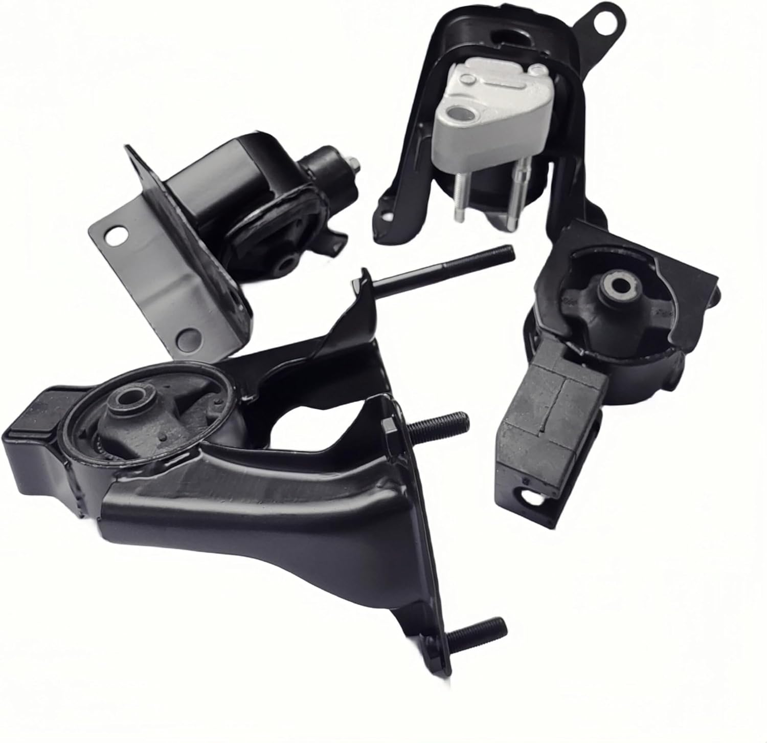 Engine Motor Mount Set 4Pcs Compatible with 2003 2004 2005 2006 2007 2008 Corolla 1.8L Matrix Base/ XR 1.8L 2WD Pontial Vibe 1.8L A4220 A4219 A4218 A4221