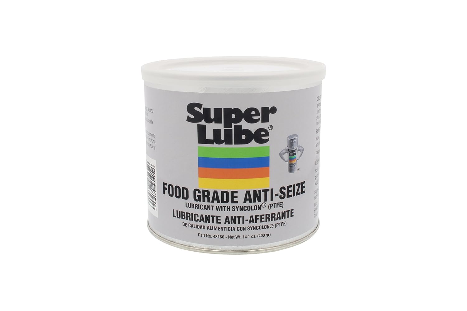 Super Lube 48160 Super Lube Food Grade Anti Seize With Syncolon, Translucent White
