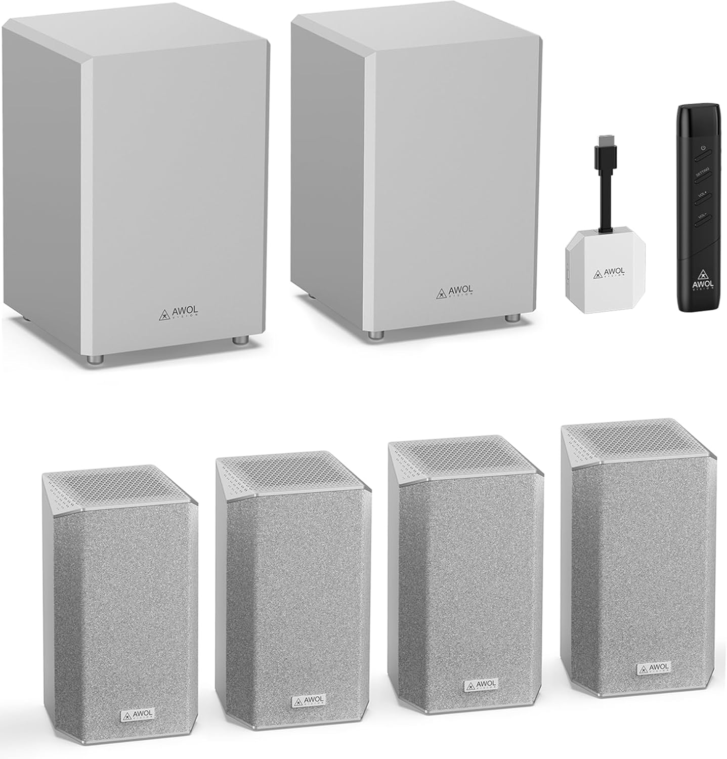 AWOL VISION ThunderBeat 4.2.2 All-Wireless Home Theater Sound System (Thunderbeat)