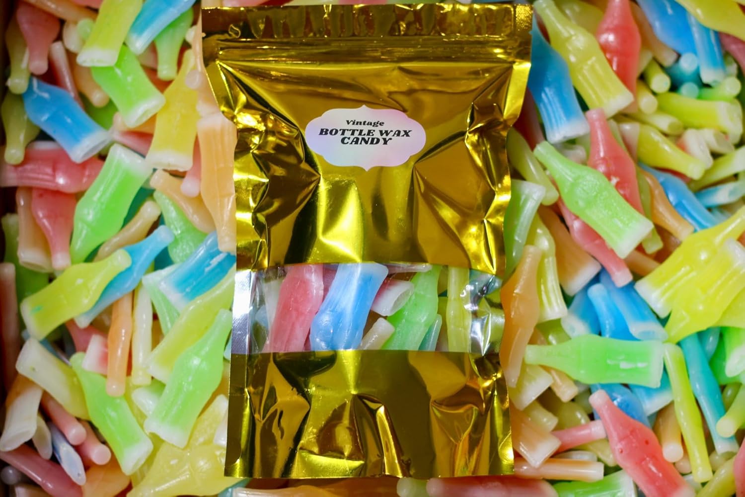 Vintage Bottle Wax Candy 1lb