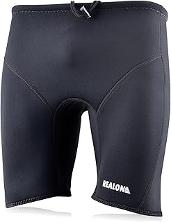 Wetsuit Shorts Neoprene Men 3mm Buoyancy Swim Pants Adult Women Sweat Wet Suit Trunks Jammers Keep Warm Water Sport Aerobics for Swimming Surfing Snorkeling Diving Kayaking Scuba